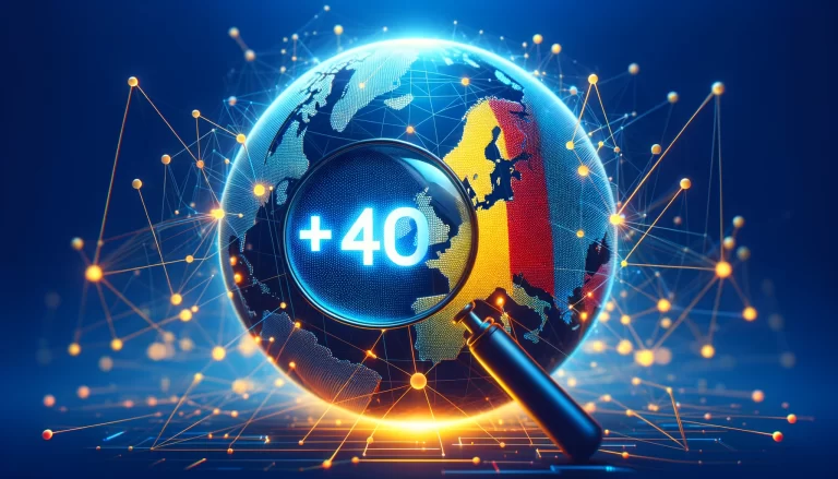 ce inseamna +40 la nr de telefon