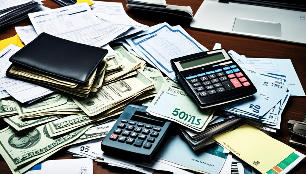 dificultăți financiare