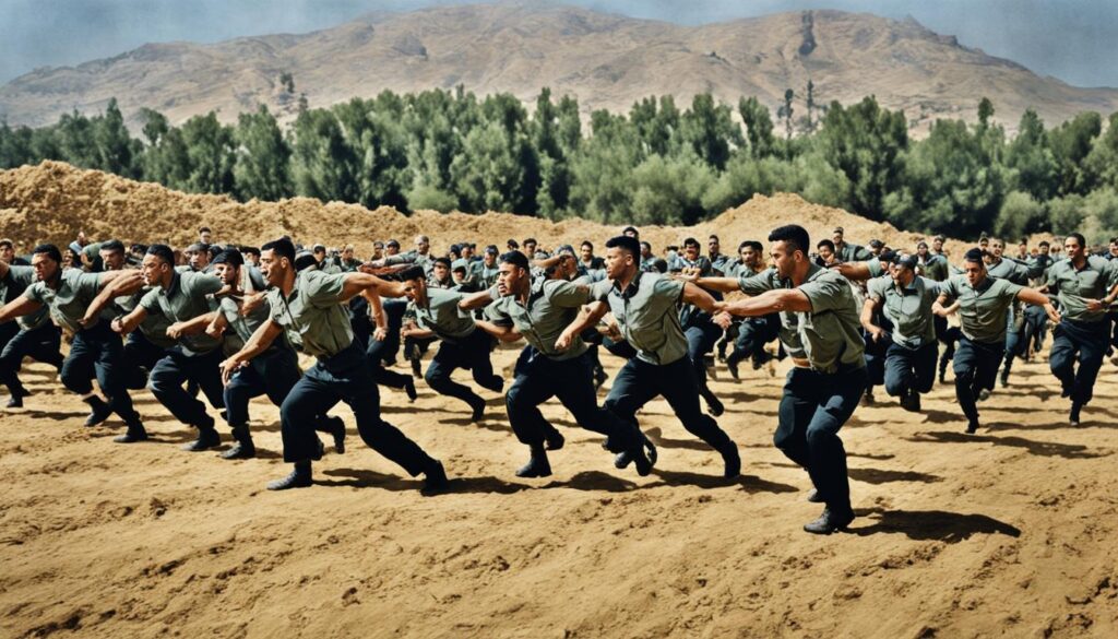 forță militară în kibbutz