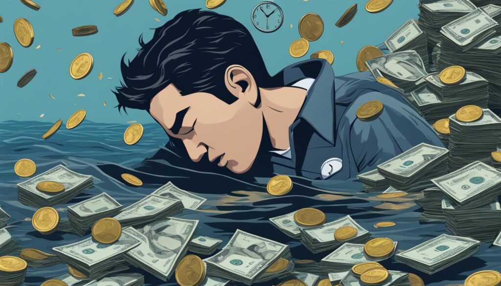 vise cu datorii și dificultăți