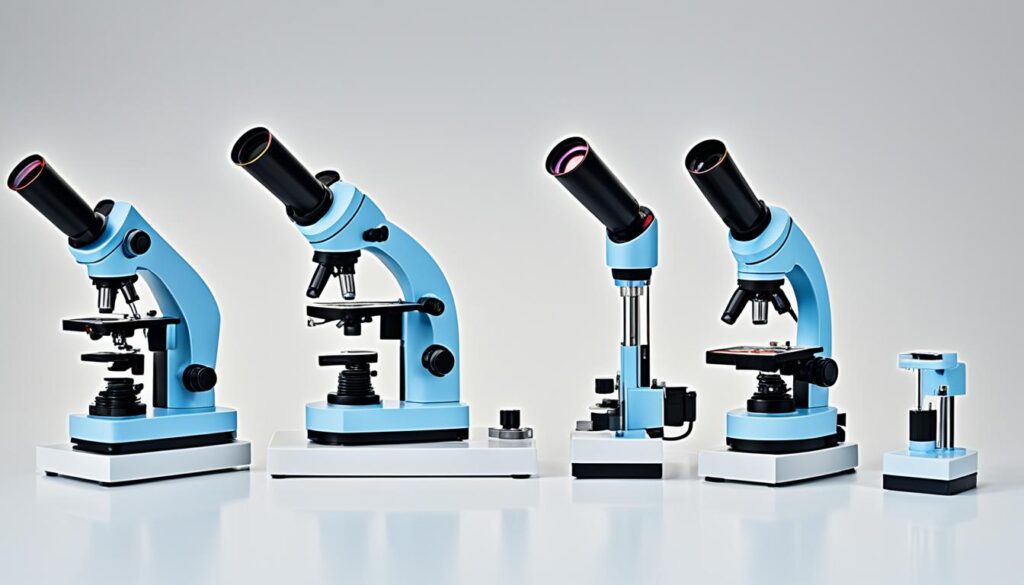 evoluția microscopului optic