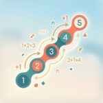 Ce înseamnă numere consecutive - ilustrație matematică cu numere în secvență