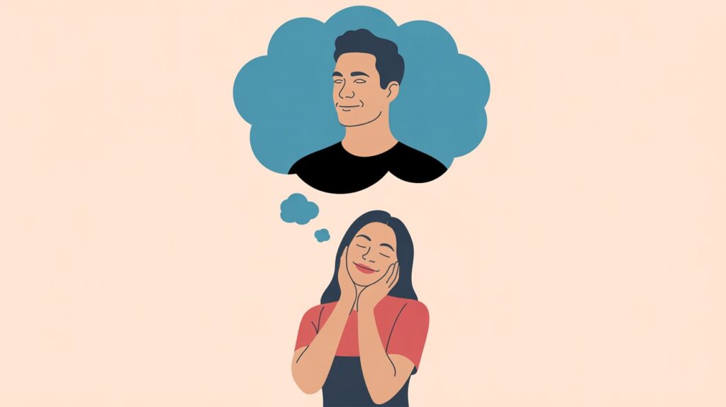 FEMEIE VISAND BARBATUL PE CARE IL IUBESTE