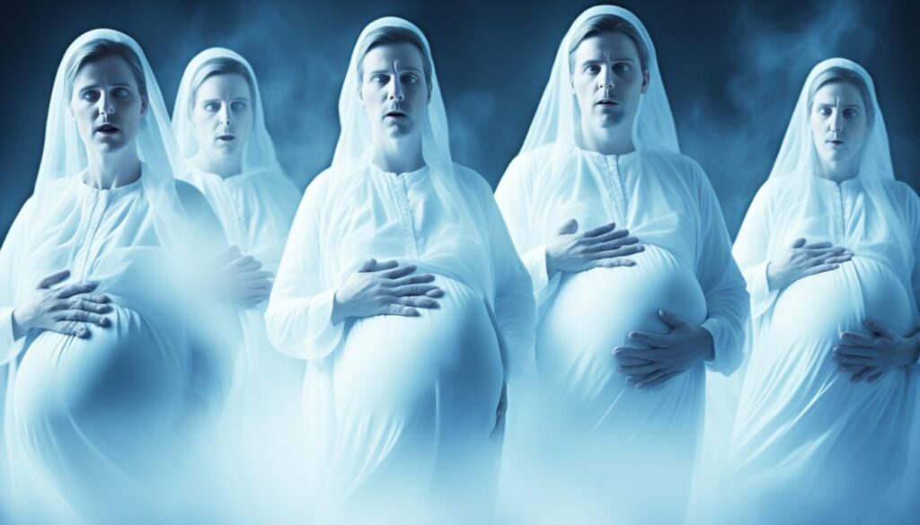 bărbat însărcinat în vis