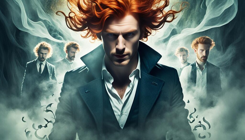 bărbat roșcat în vis