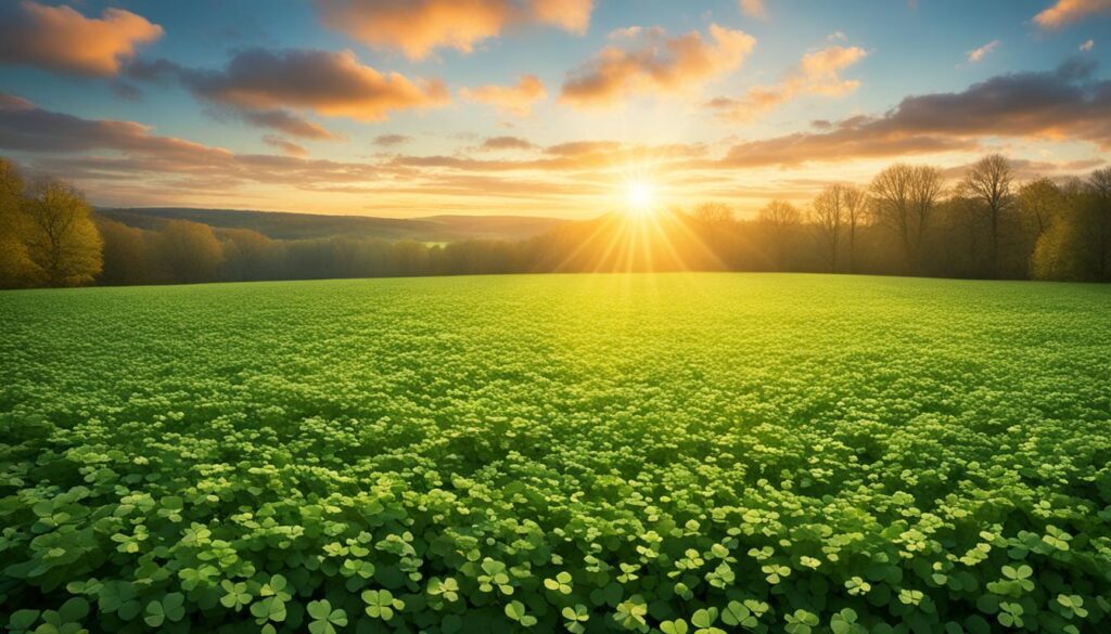 recolte trifoi in vis