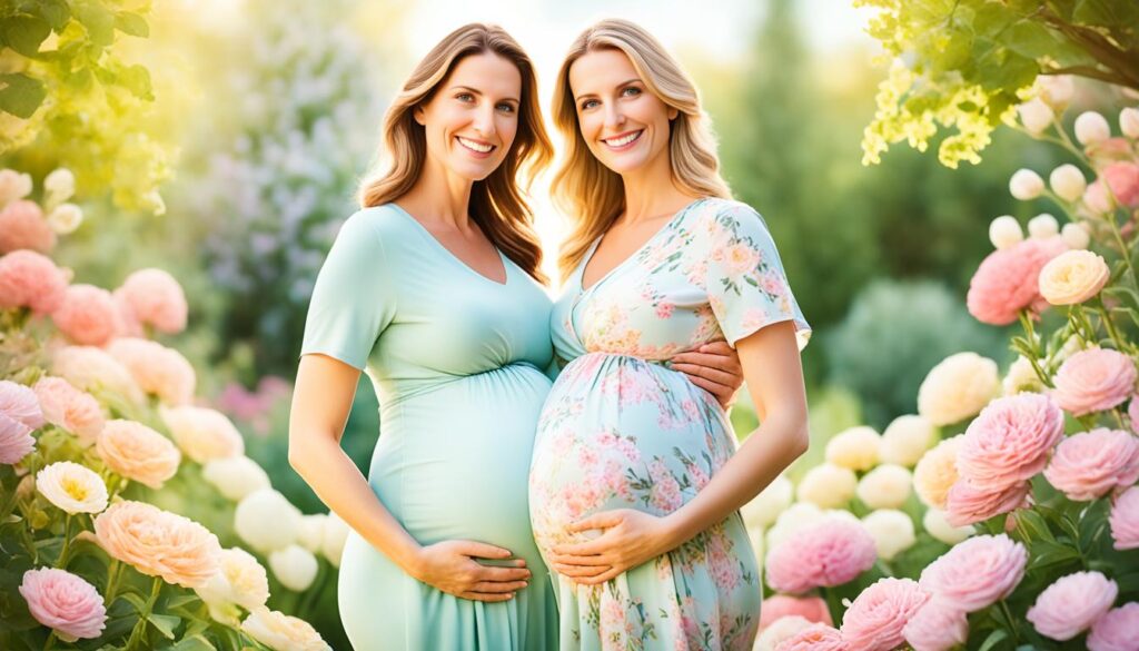 semnificatia visului cu 2 femei insarcinate