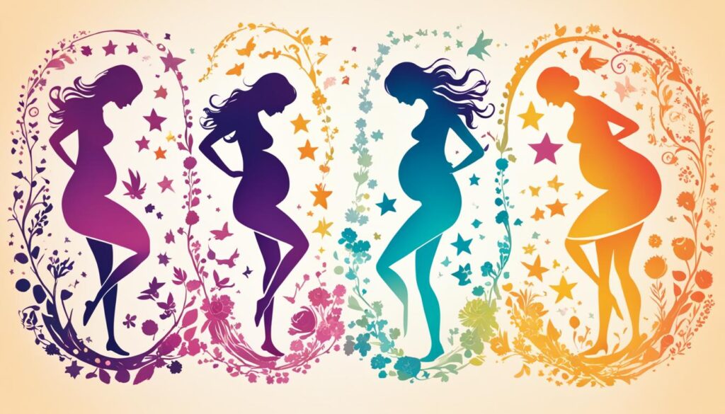 semnificatia visului cu 2 femei insarcinate