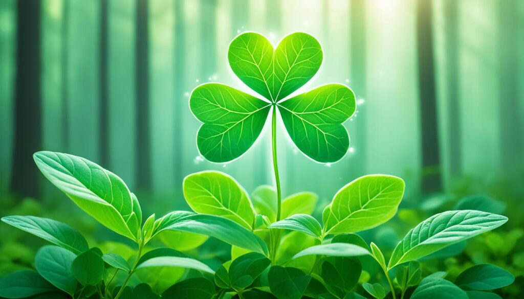 simbolism trifoi cu patru foi