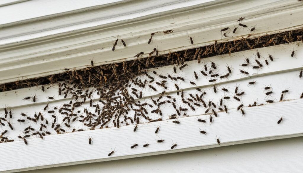 Daune cauzate de furnici în casă