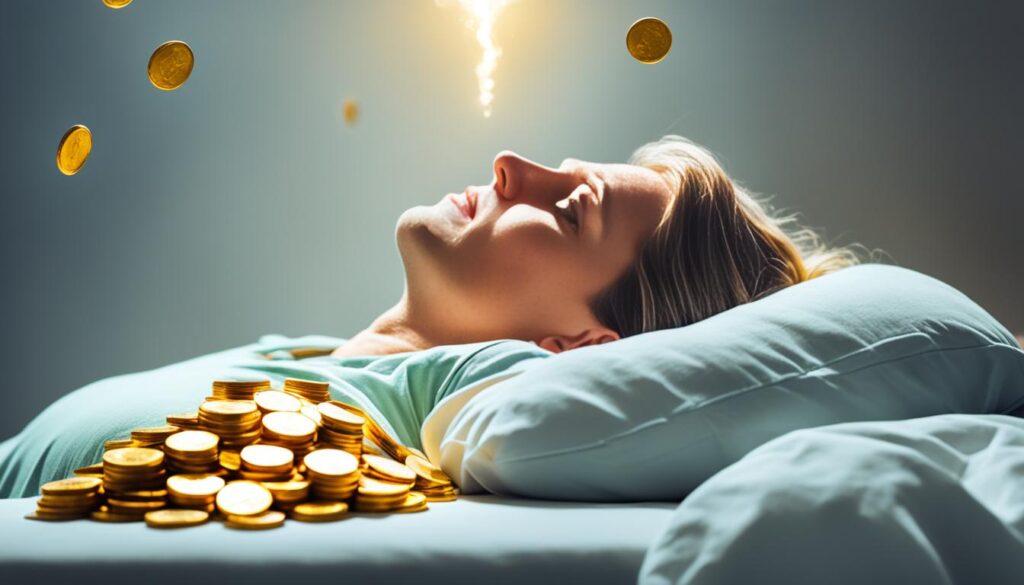 semnificatia viselor cu bani