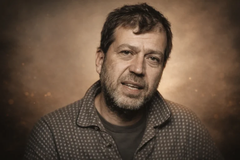 poza tip portret reprezentand artistul roman ARTAN