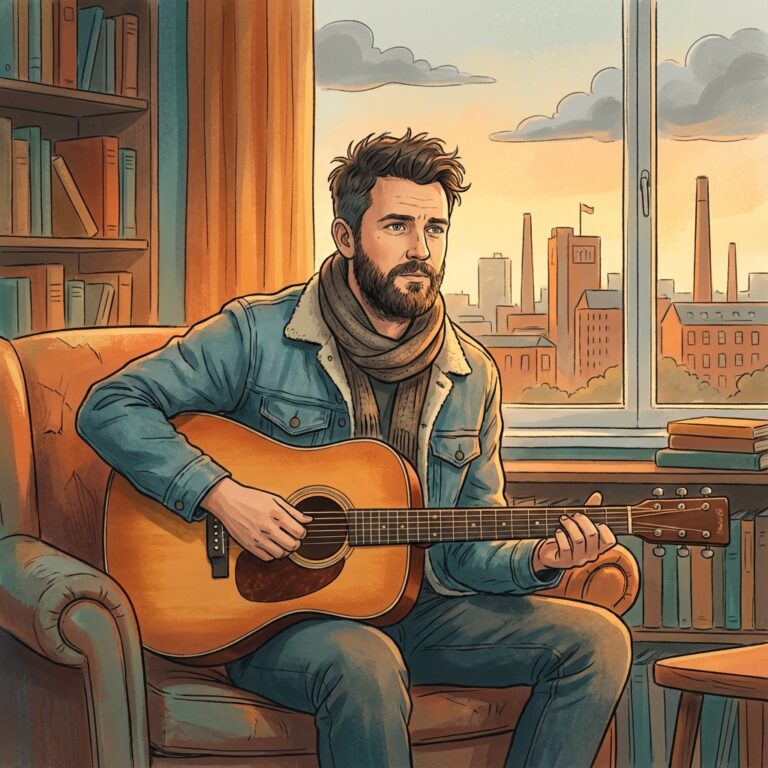 JP Cooper, cântăreț și compozitor britanic cu chitară acustică