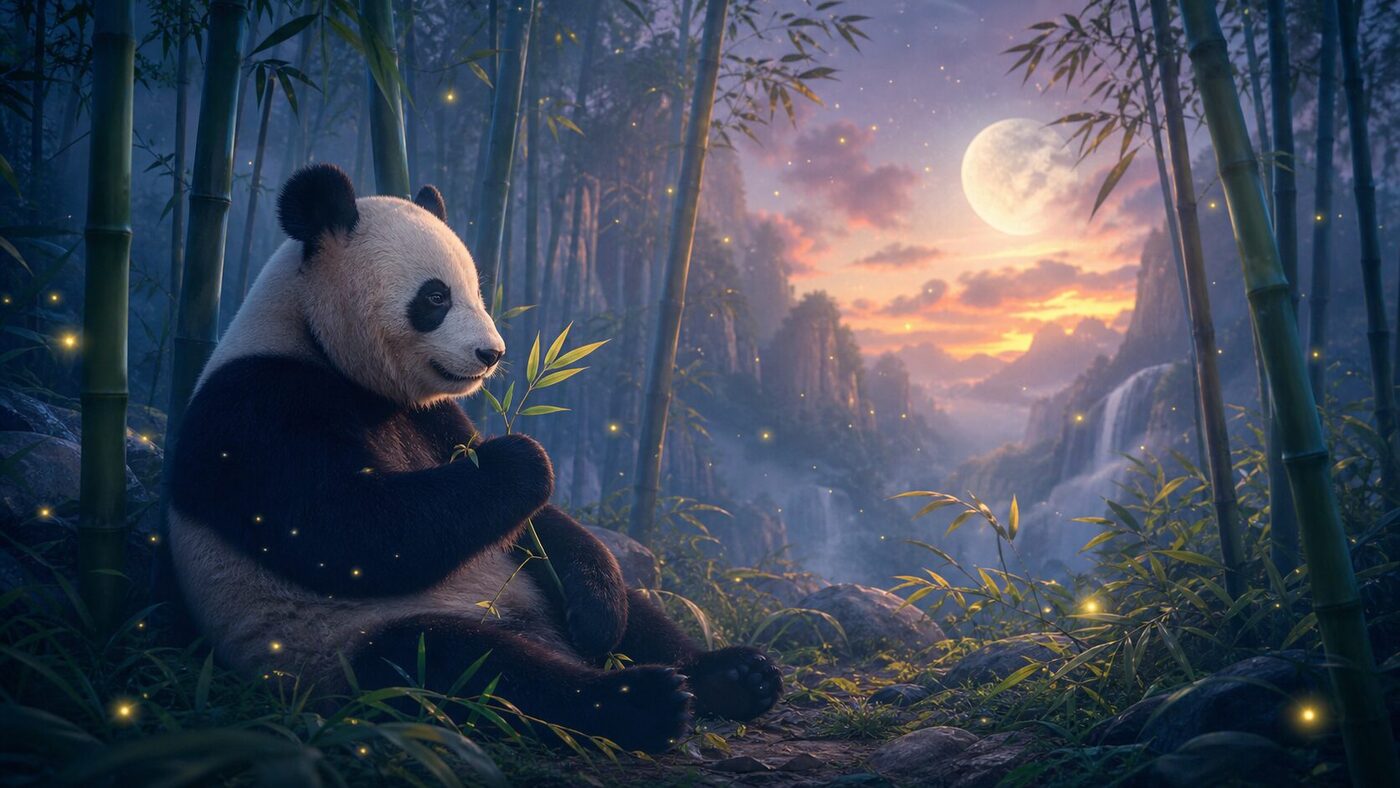 Ce înseamnă când visezi panda: ce-ți spune mintea despre liniște